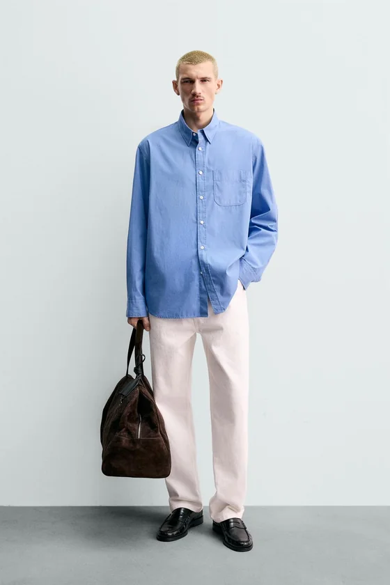 РУБАШКА REGULAR FIT С КАРМАНОМ ORIGINS