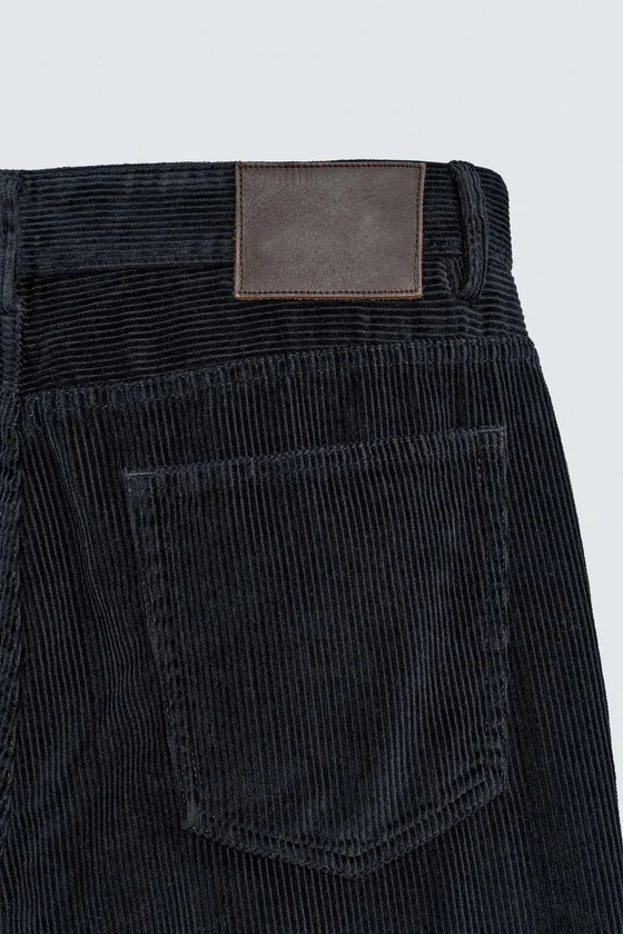 БРЮКИ STRAIGHT FIT ИЗ ВЕЛЬВЕТА