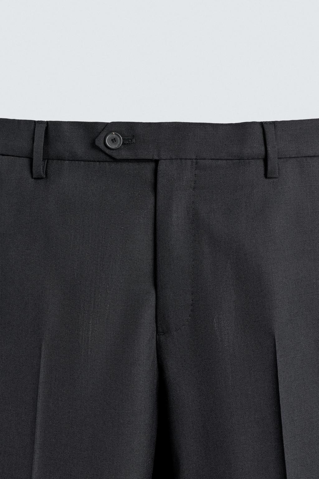 КОСТЮМНЫЕ БРЮКИ ИЗ 100% ШЕРСТИ