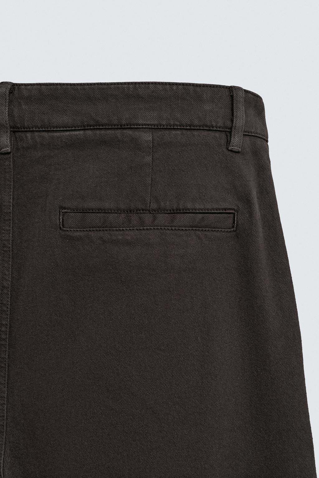 БРЮКИ STRAIGHT FIT СО СКЛАДКАМИ