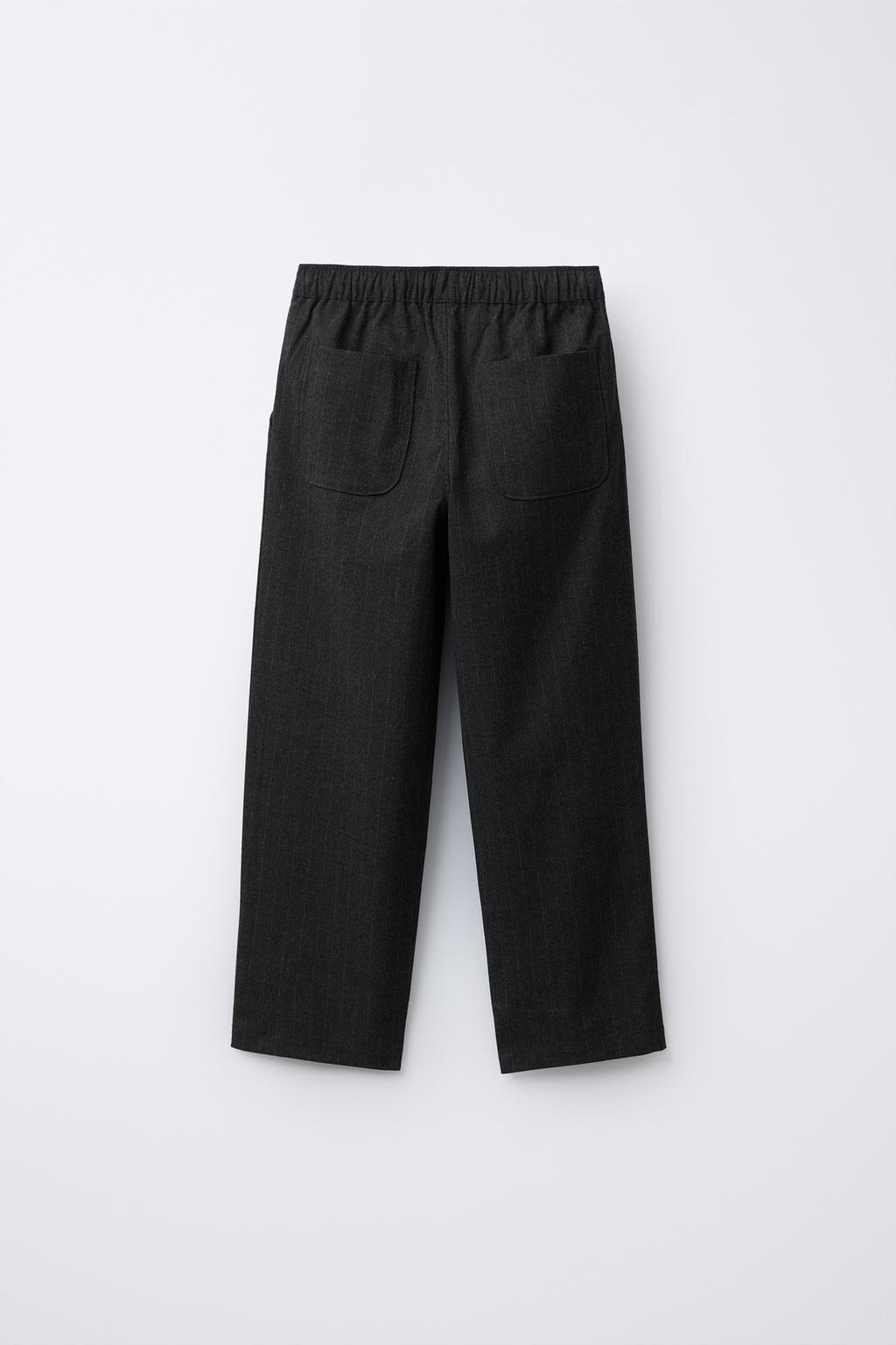 БРЮКИ ПРЯМОГО КРОЯ В ПОЛОСКУ