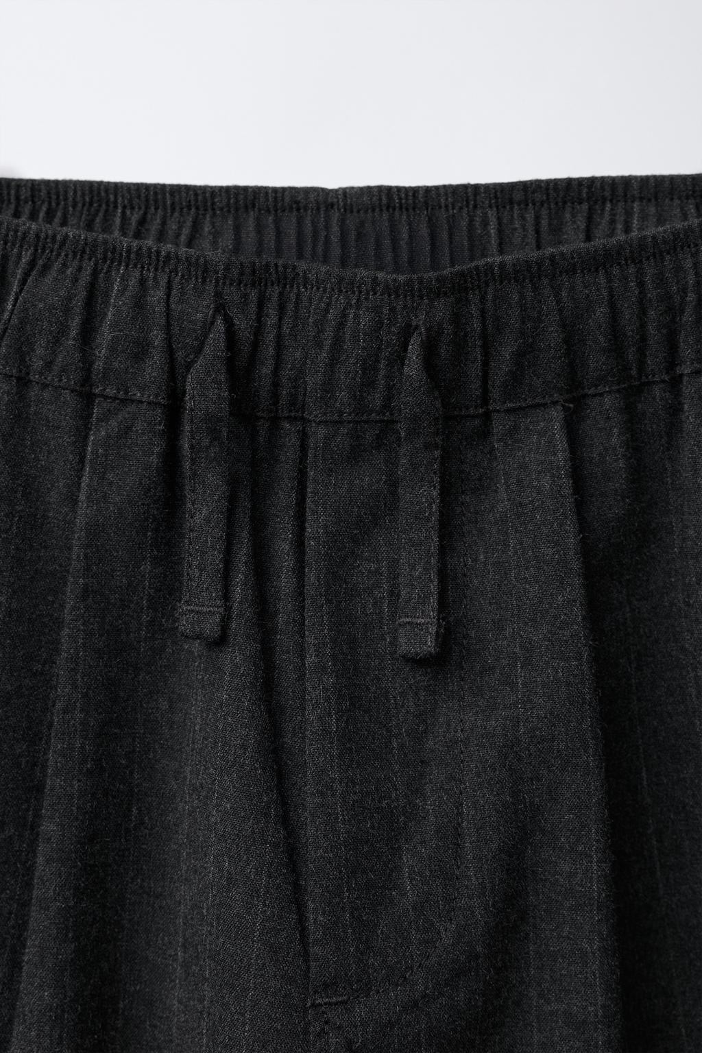 БРЮКИ ПРЯМОГО КРОЯ В ПОЛОСКУ