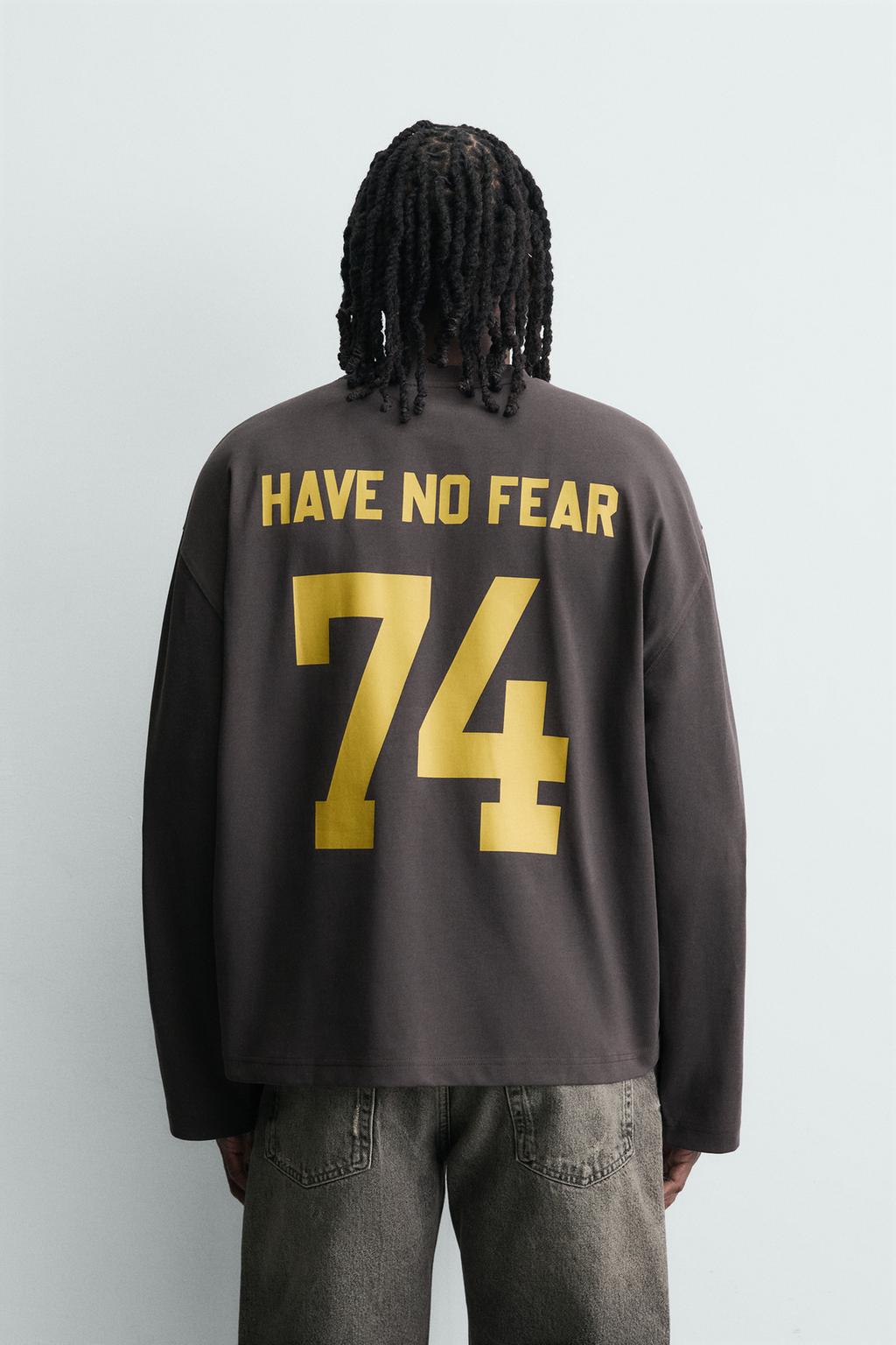 ФУТБОЛКА С ПРИНТОМ В ВИДЕ ЦИФР