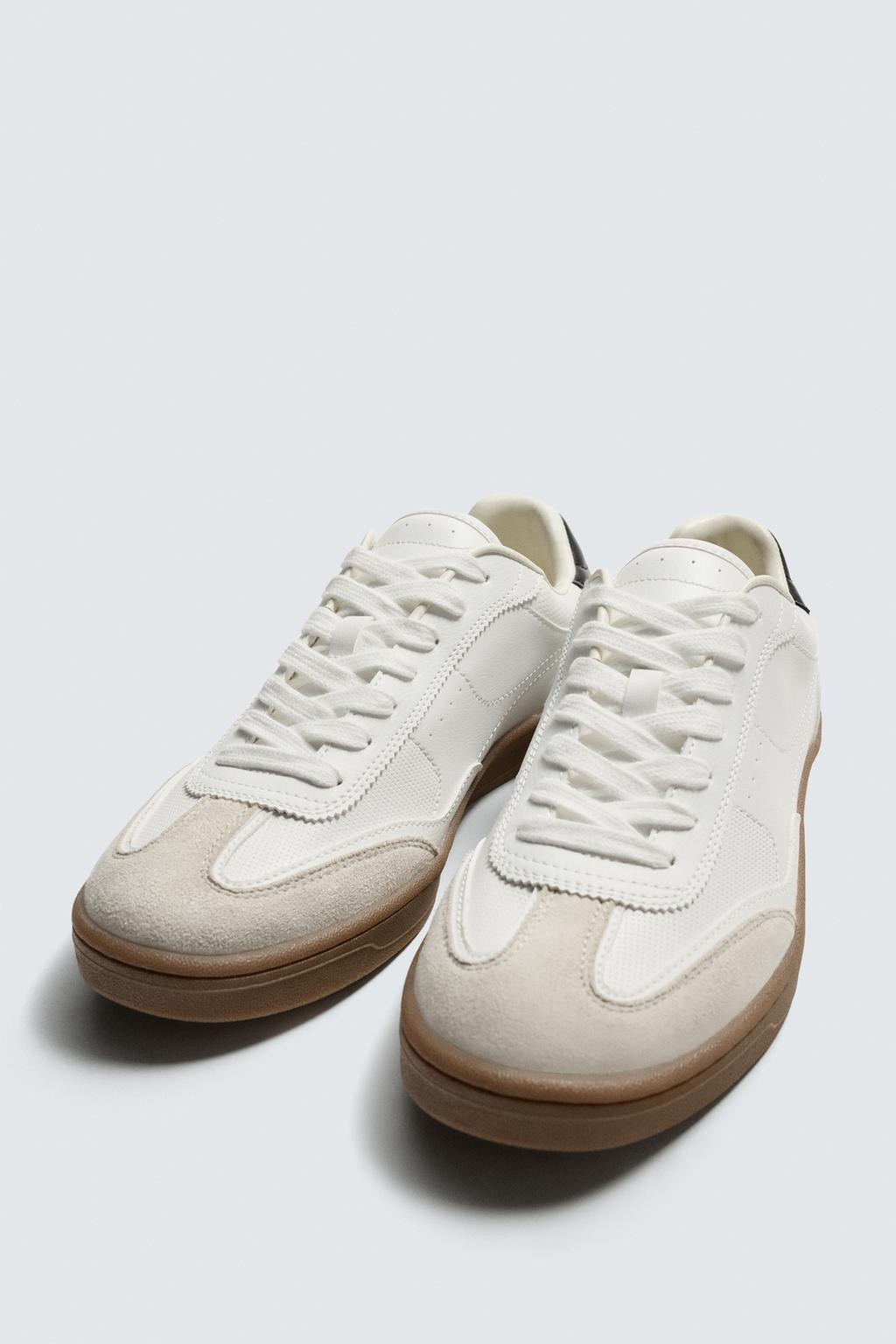 КРОССОВКИ С КОНТРАСТНОЙ ПОДОШВОЙ