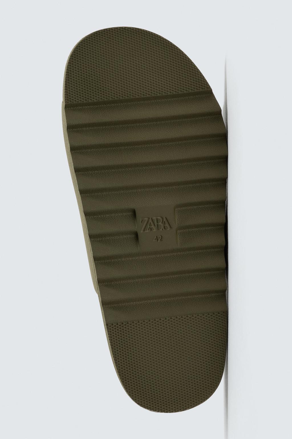 САНДАЛИИ С ДВУМЯ РЕЗИНОВЫМИ РЕМЕШКАМИ