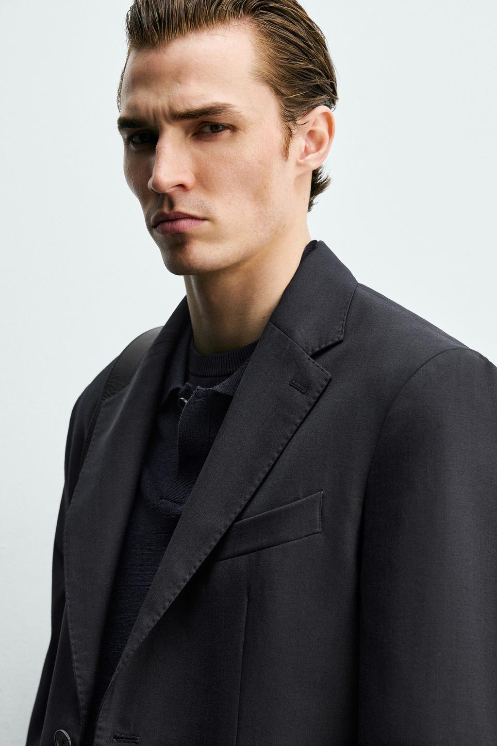 КОСТЮМНЫЙ ПИДЖАК ИЗ 100% ШЕРСТИ