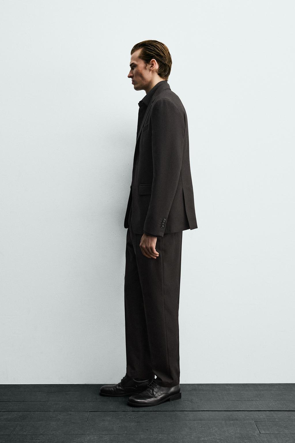 КОСТЮМНЫЙ БЛЕЙЗЕР С УЗОРОМ «ГУСИНАЯ ЛАПКА»