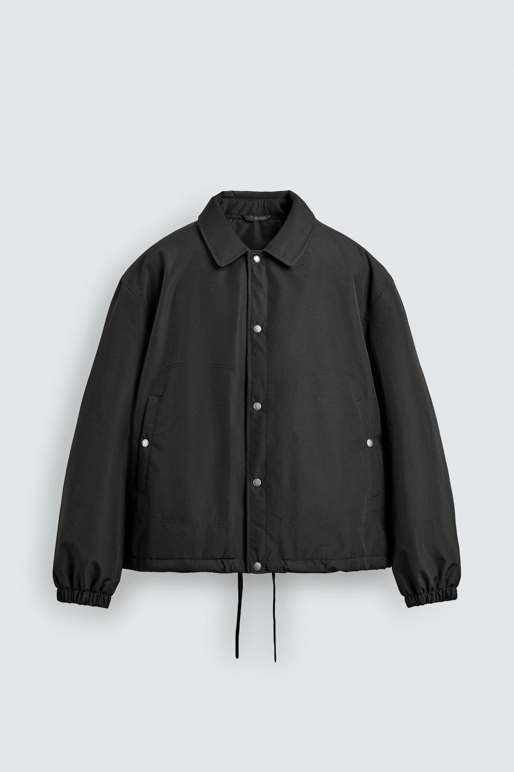 СТЕГАНАЯ КУРТКА ИЗ ВЫСОКОТЕХНОЛОГИЧНОЙ ТКАНИ