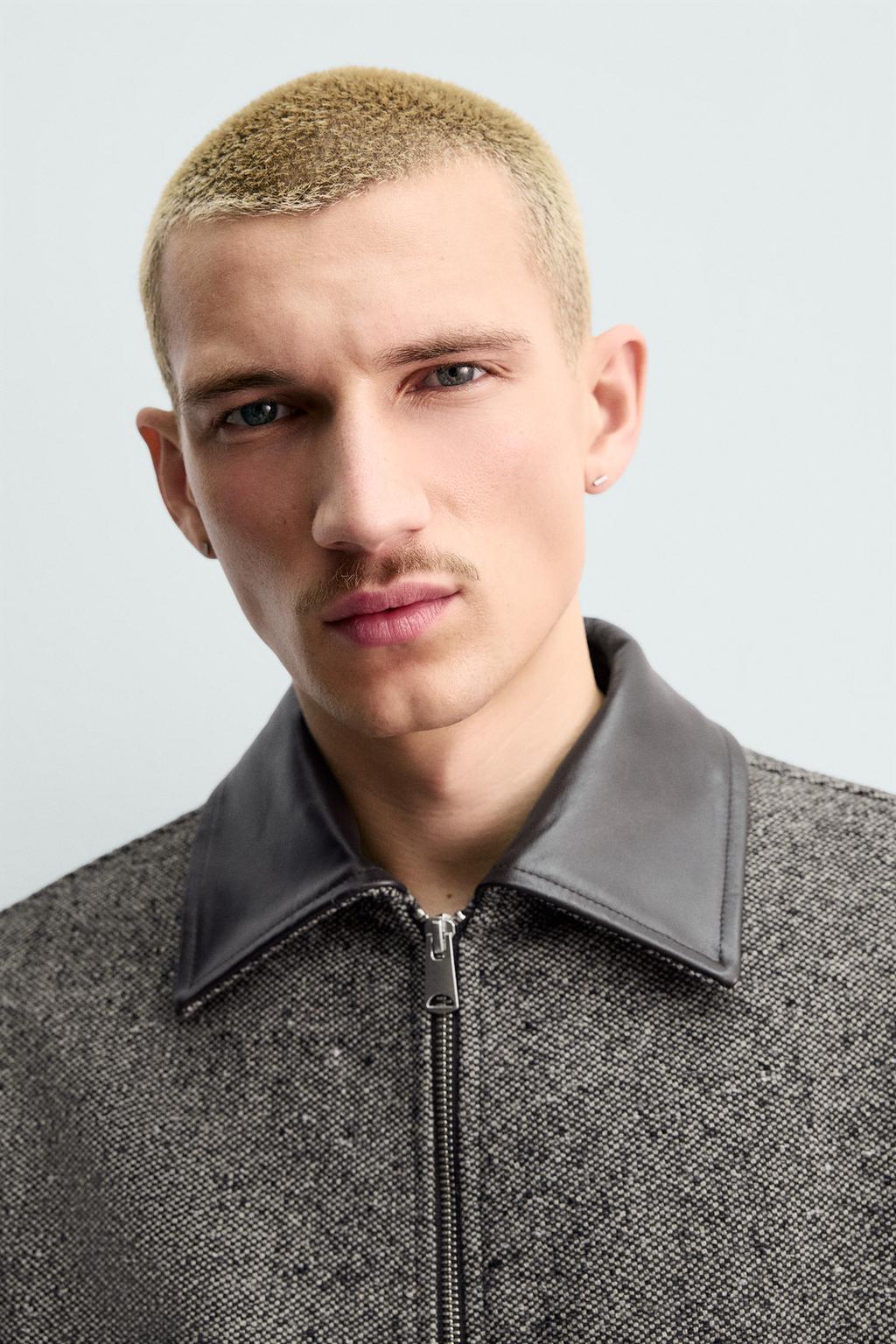 КУРТКА СТРУКТУРНАЯ КОМБИНИРОВАННАЯ КОЖА ORIGINS