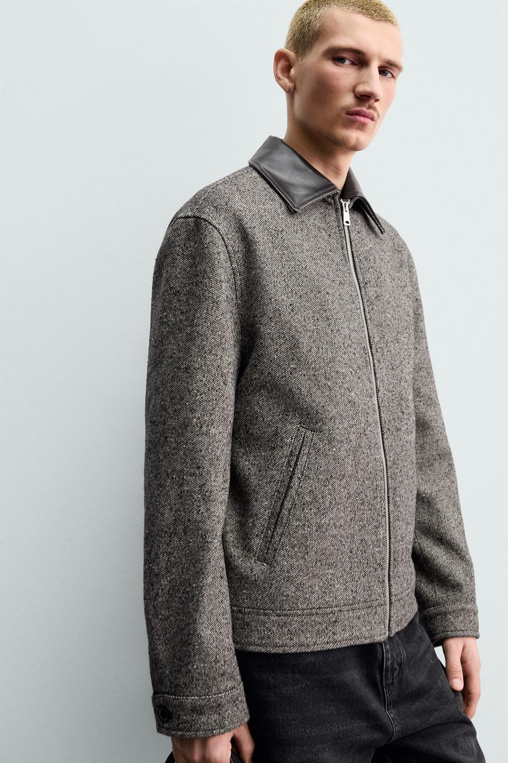 КУРТКА СТРУКТУРНАЯ КОМБИНИРОВАННАЯ КОЖА ORIGINS