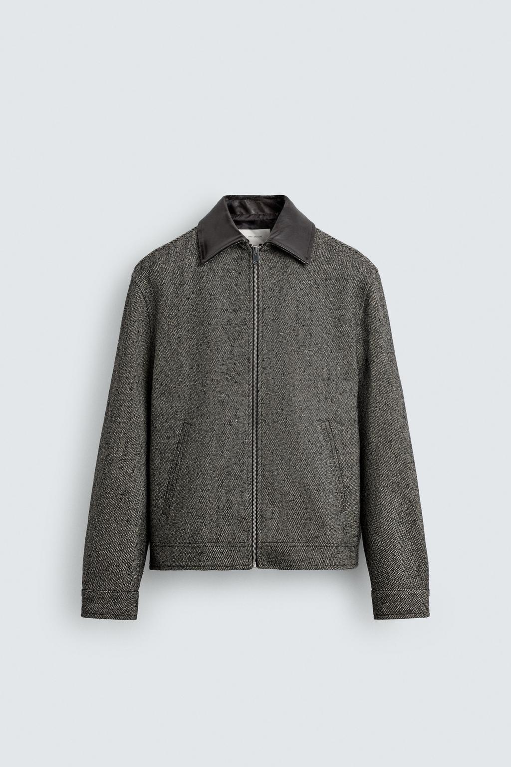 КУРТКА СТРУКТУРНАЯ КОМБИНИРОВАННАЯ КОЖА ORIGINS