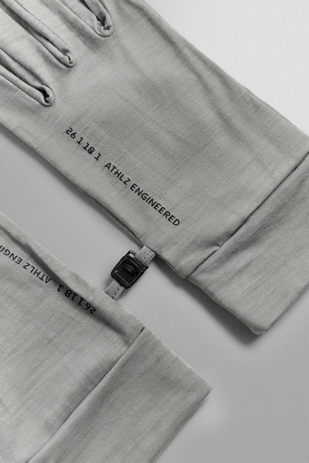 БЕГОВЫЕ ПЕРЧАТКИ ИЗ СМЕСОВОЙ ШЕРСТИ