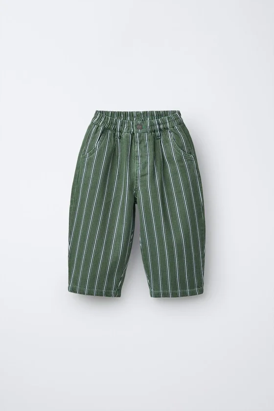 БРЮКИ BAGGY В ПОЛОСКУ