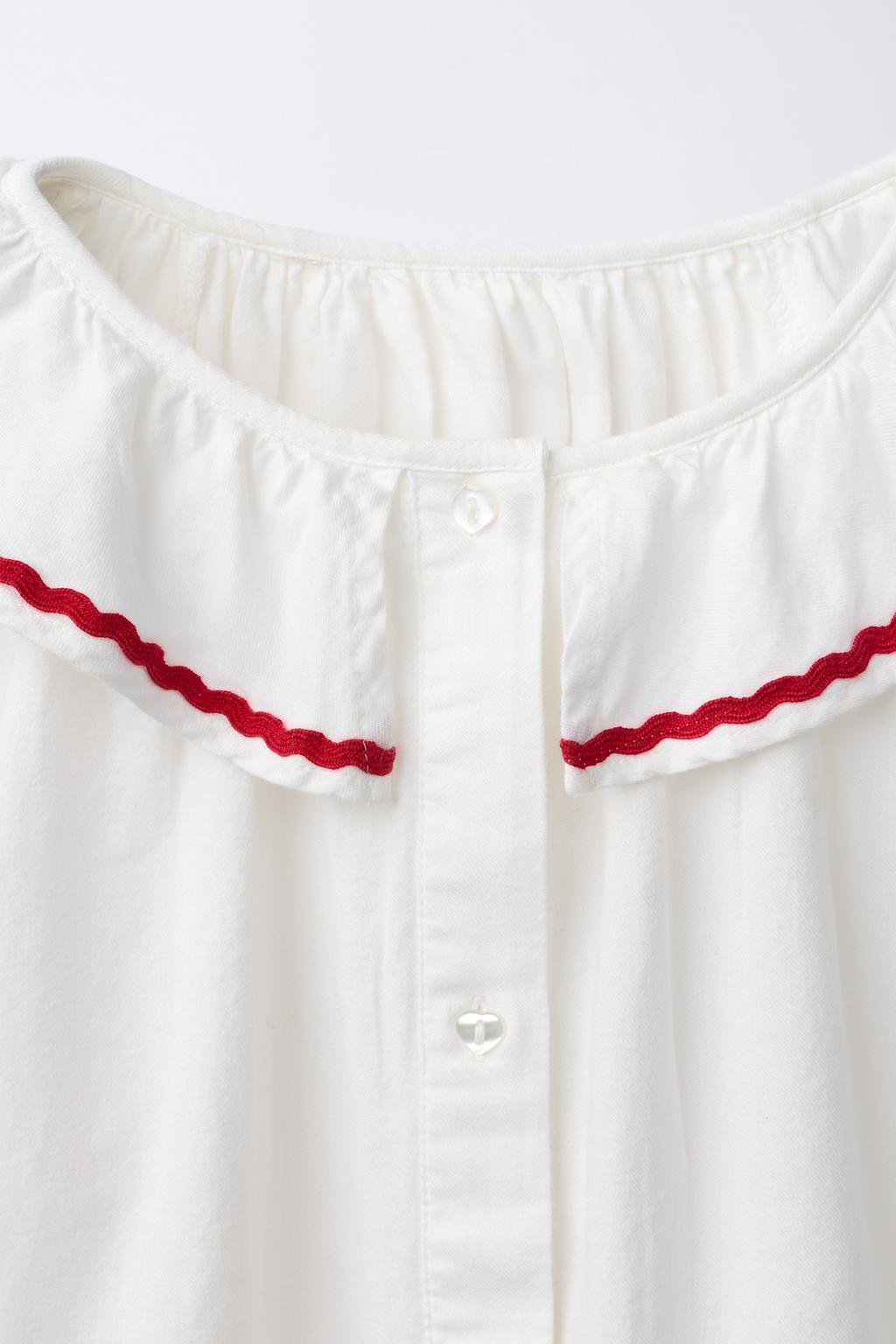 6-14 ЛЕТ/ПИЖАМА С ВОЛНИСТЫМ КРАЕМ И СЕРДЦЕМ