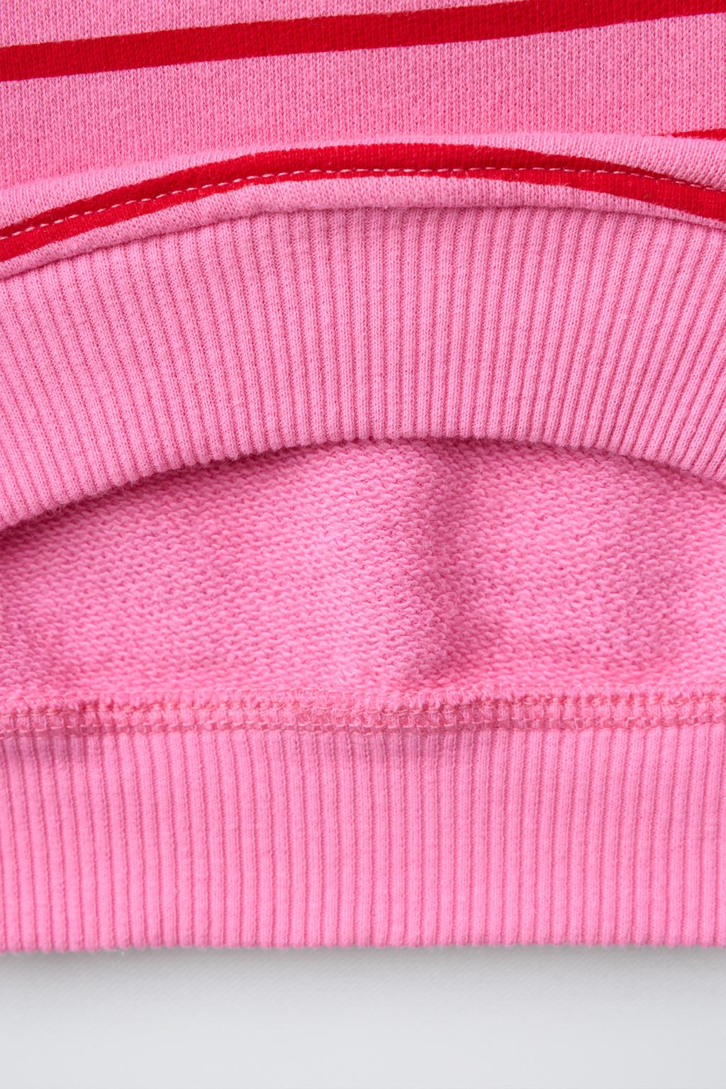 ТОЛСТОВКА В ПОЛОСКУ С СЕРДЦАМИ