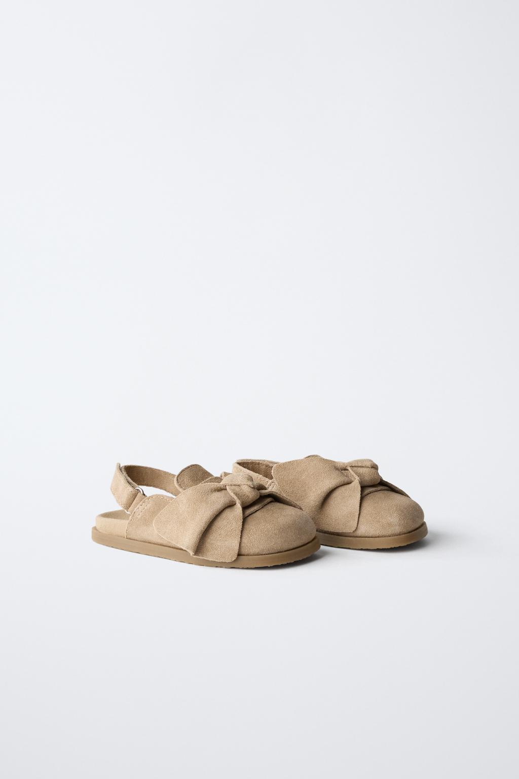 КОЖАНЫЕ САБО С БАНТОМ