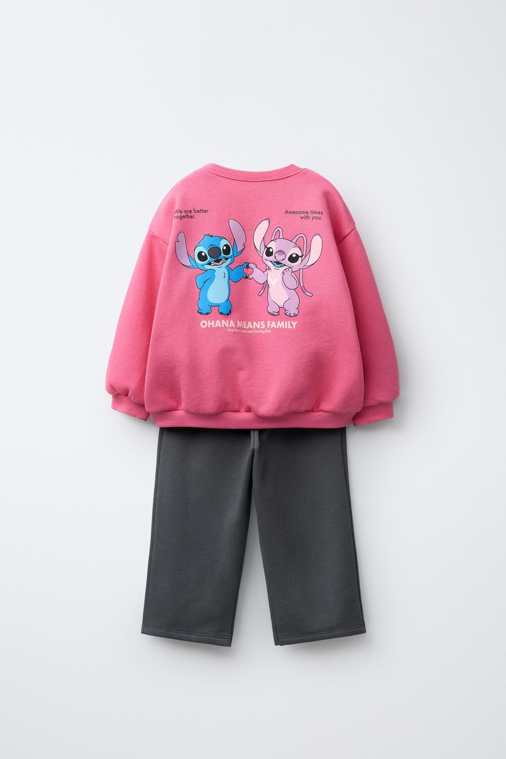 КОМПЛЕКТ ИЗ ТОЛСТОВКИ И БРЮК LILO & STITCH © DISNEY