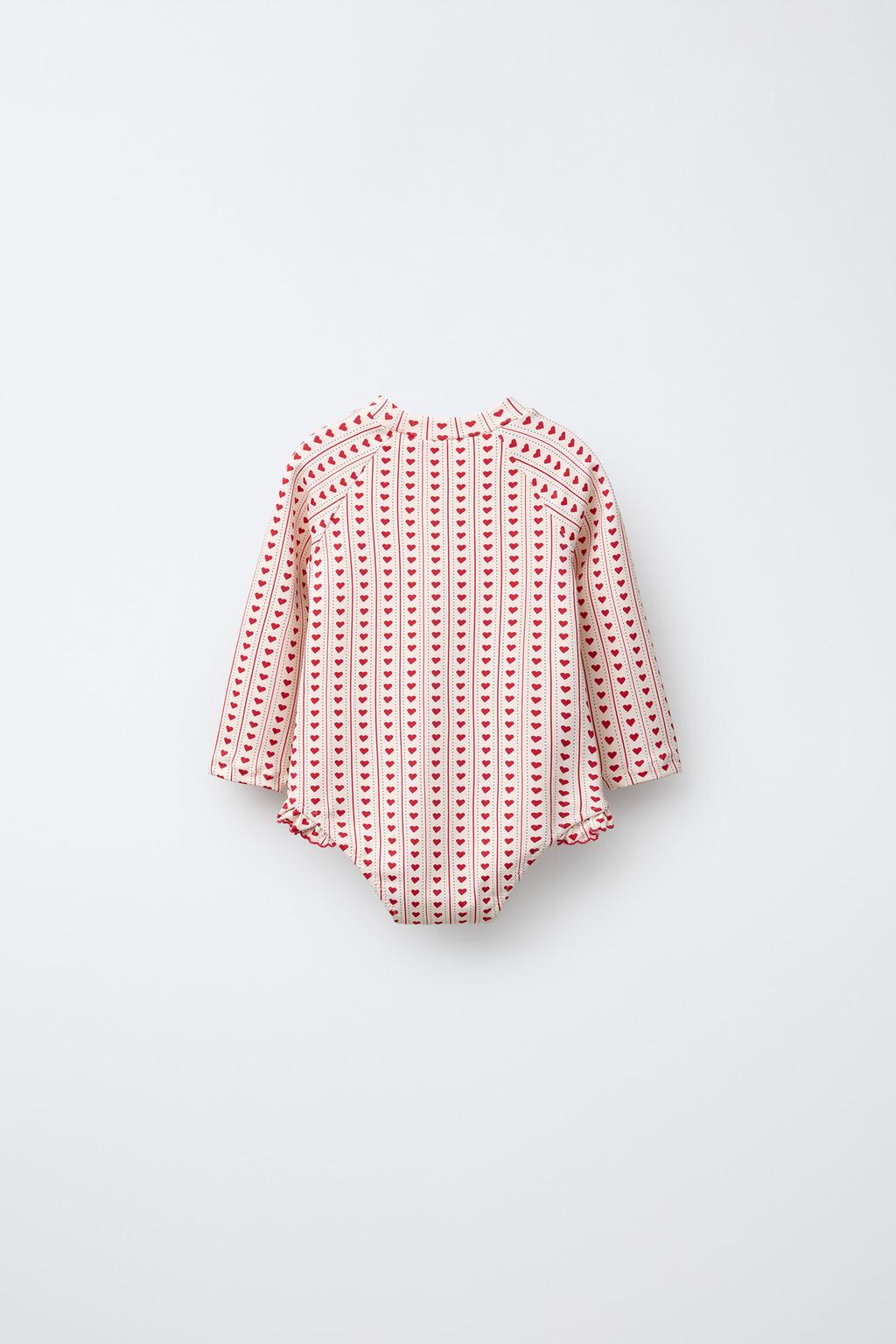 1-6 ЛЕТ/КУПАЛЬНИК С СЕРДЕЧКАМИ