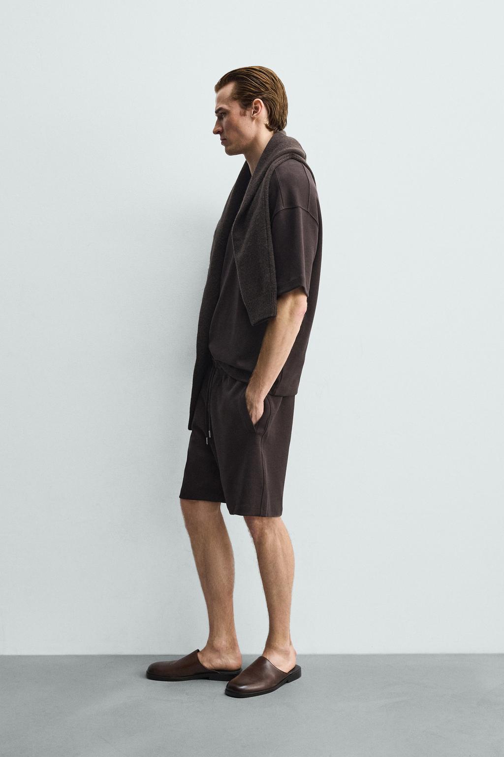 ШОРТЫ-ДЖОГГЕРЫ INTERLOCK СВОБОДНОГО КРОЯ