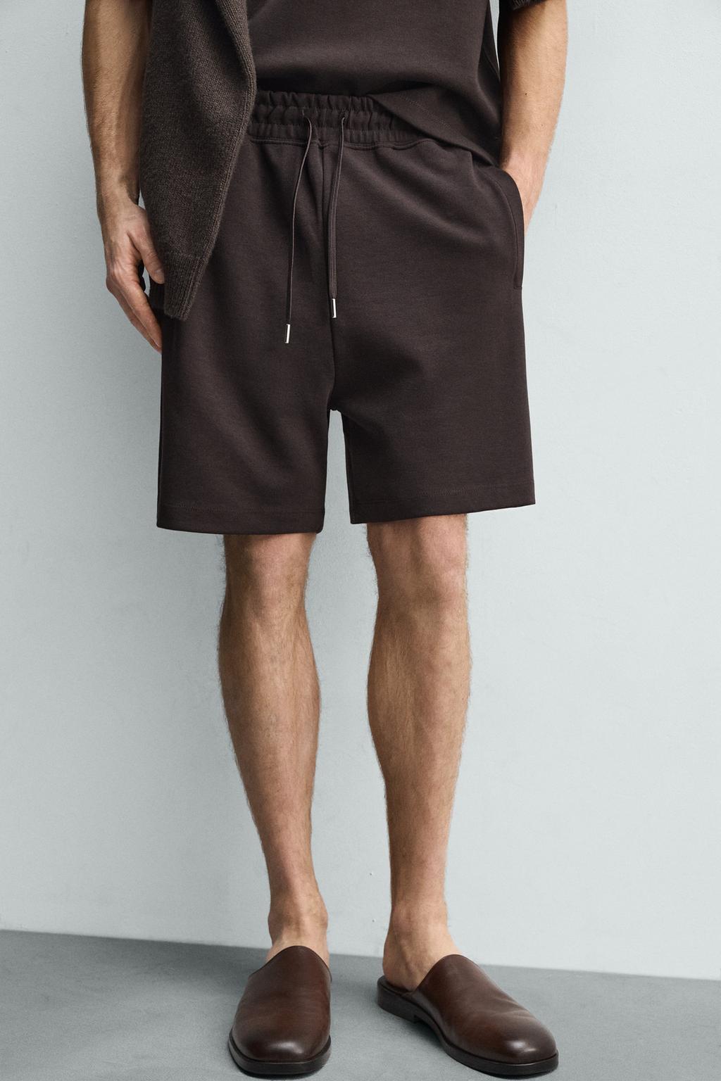 ШОРТЫ-ДЖОГГЕРЫ INTERLOCK СВОБОДНОГО КРОЯ