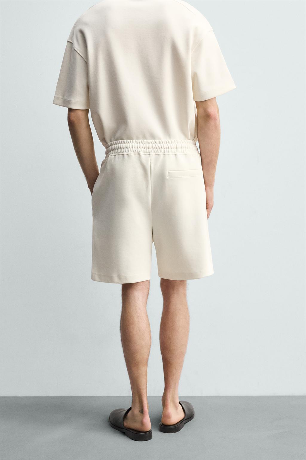 ШОРТЫ-ДЖОГГЕРЫ RELAXED FIT ИЗ ТКАНИ ИНТЕРЛОК