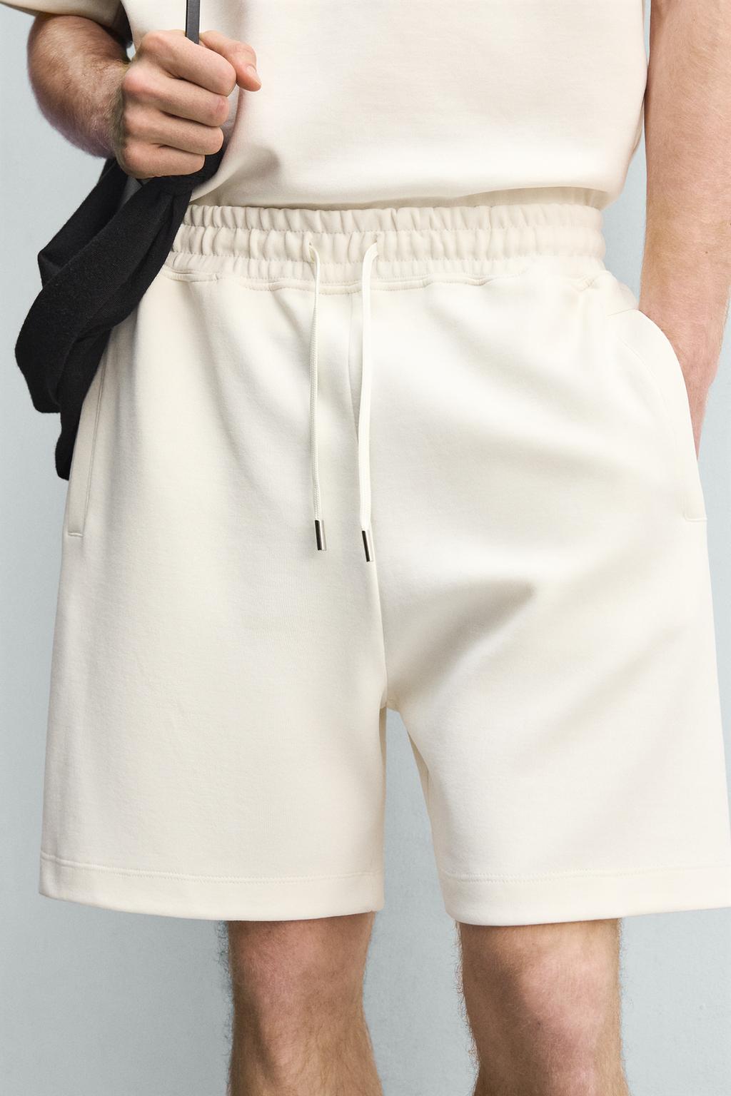 ШОРТЫ-ДЖОГГЕРЫ RELAXED FIT ИЗ ТКАНИ ИНТЕРЛОК