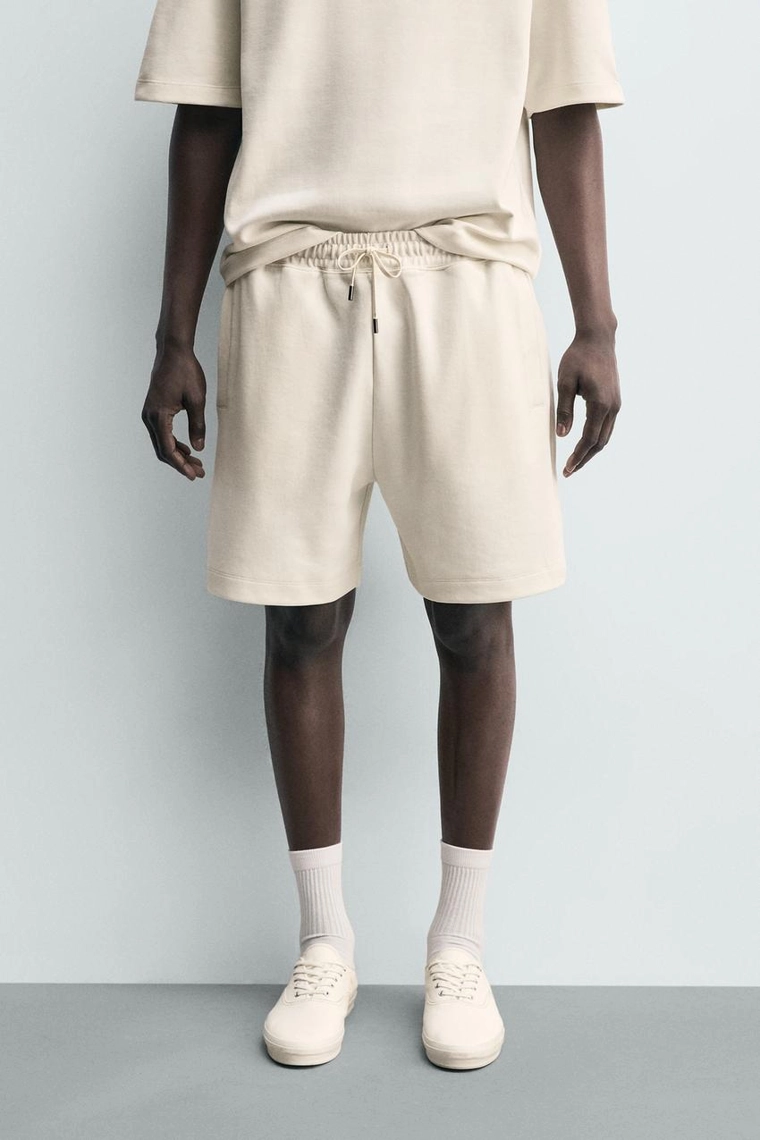 ШОРТЫ-ДЖОГГЕРЫ RELAXED FIT ИЗ ТКАНИ ИНТЕРЛОК
