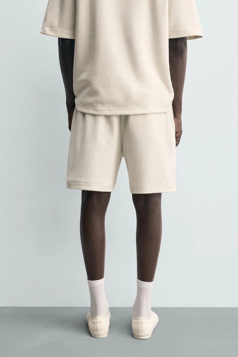 ШОРТЫ-ДЖОГГЕРЫ RELAXED FIT ИЗ ТКАНИ ИНТЕРЛОК