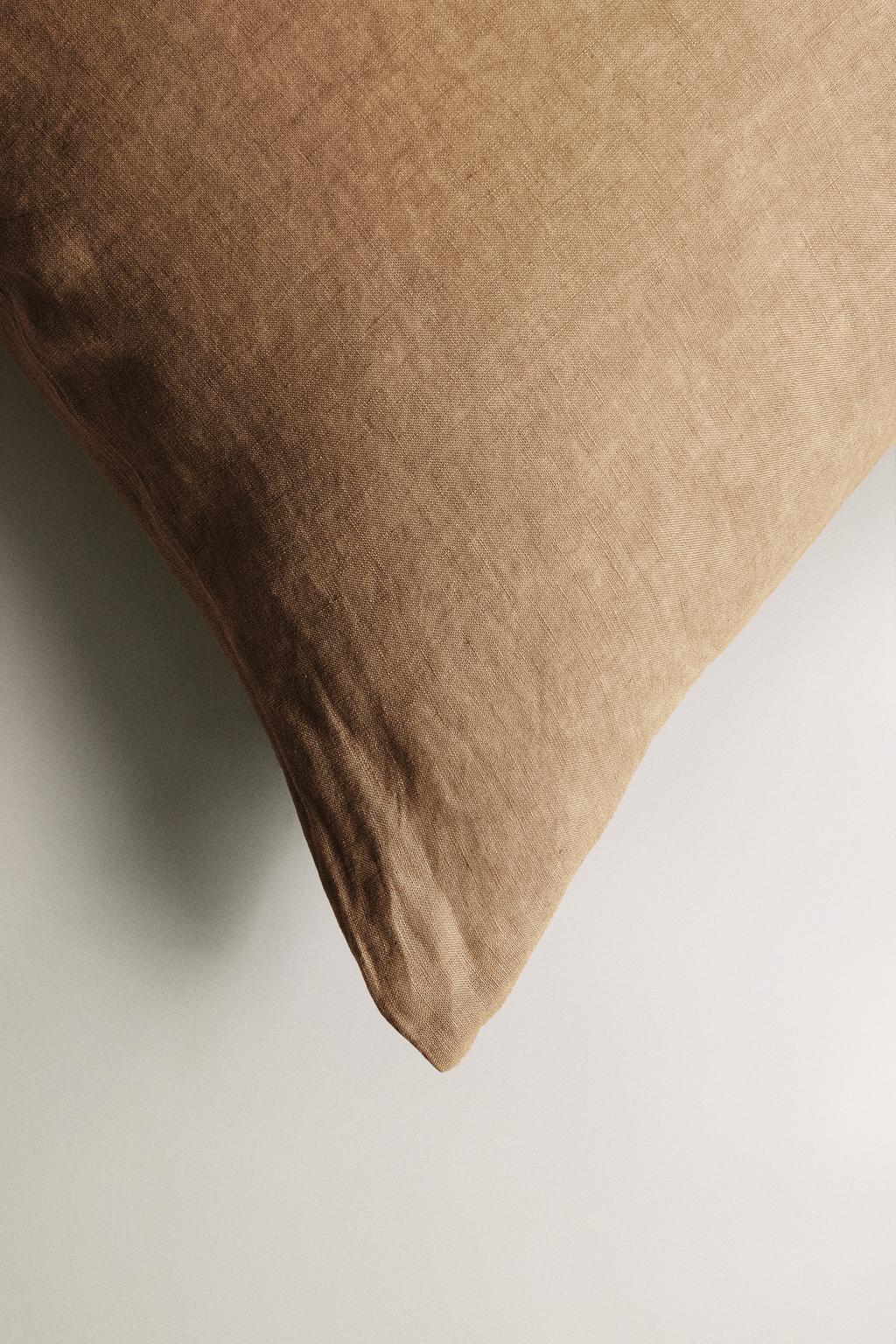 Чехол для подушки xxl из льна