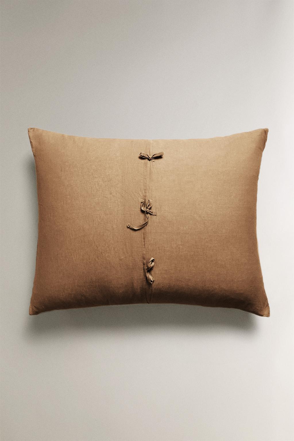 Чехол для подушки xxl из льна