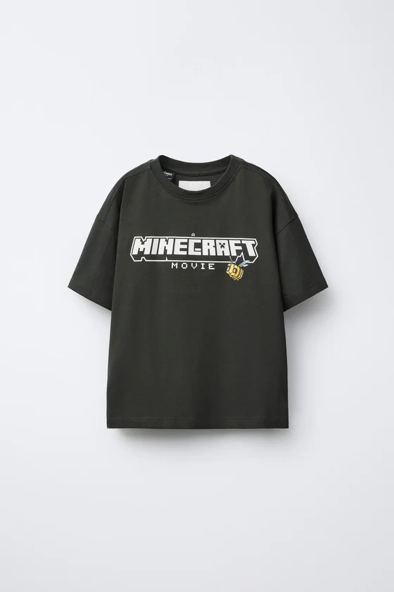 ФУТБОЛКА С ПРИНТОМ MINECRAFT © MOJANG AB. ™