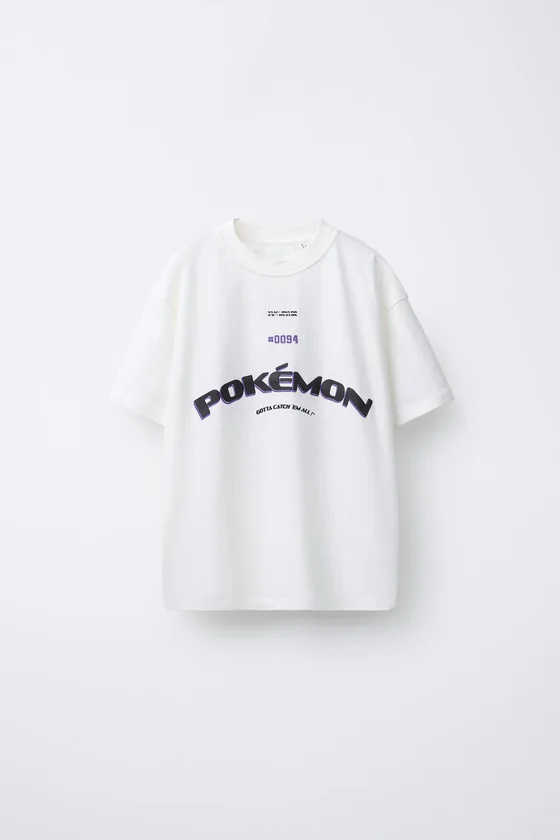 ФУТБОЛКА С ПРИНТОМ GENGAR POKÉMON ™