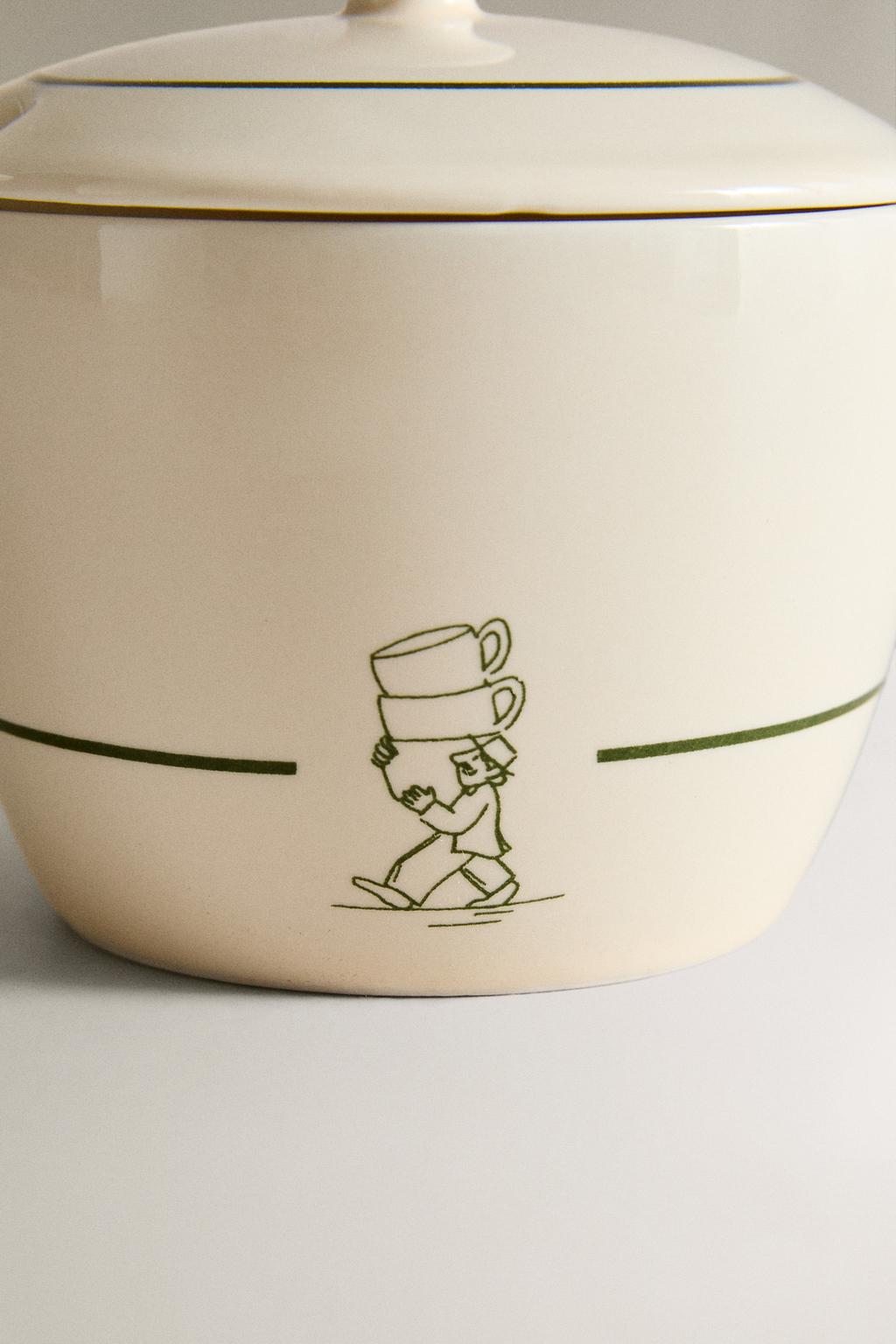 Керамическая сахарница café