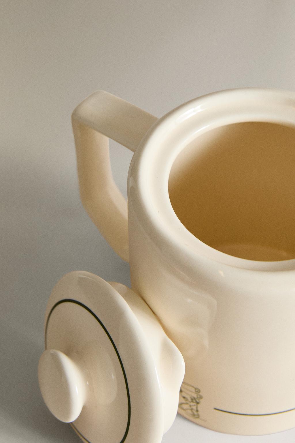 Фарфоровый чайник café