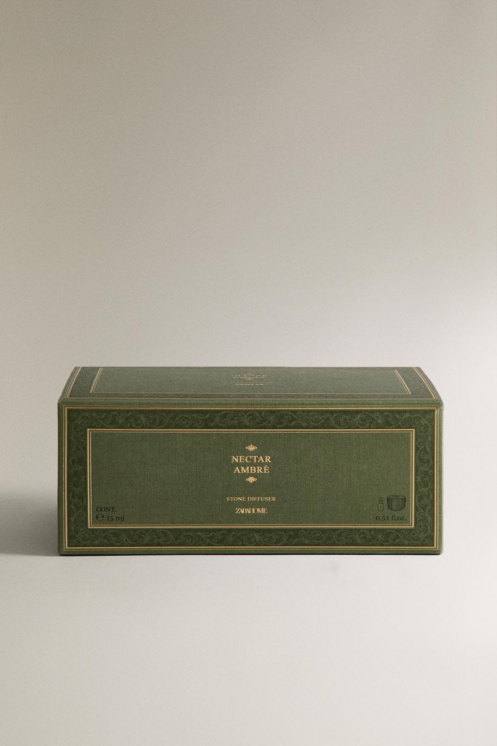 Нектар амбре. набор эфирного масла и камней