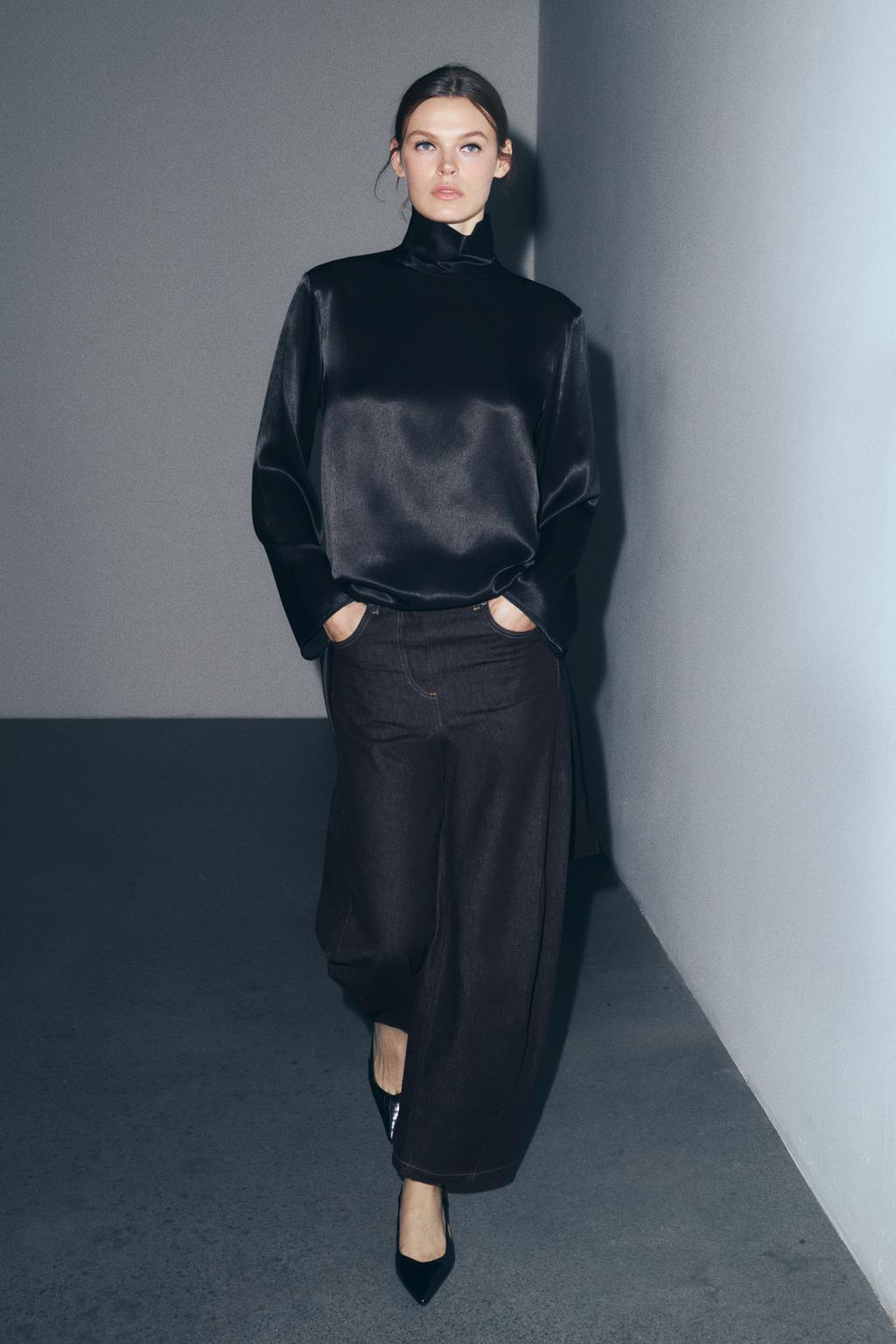 ДЖИНСЫ ZW COLLECTION ANKLE BALLOON СО СРЕДНЕЙ ПОСАДКОЙ