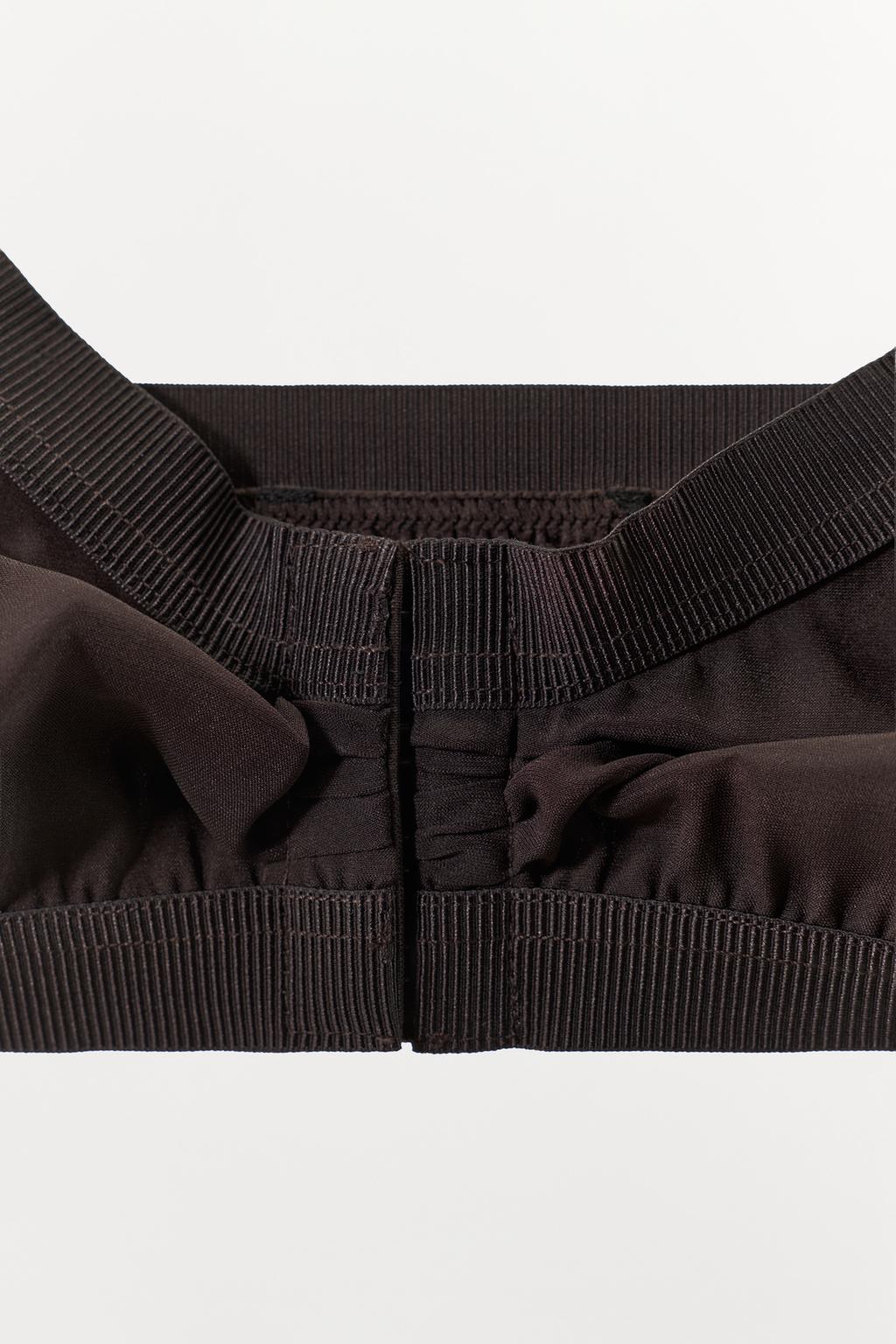 БРАЛЕТТ ИЗ СМЕСОВОГО ШЕЛКА С РЕЗИНКАМИ