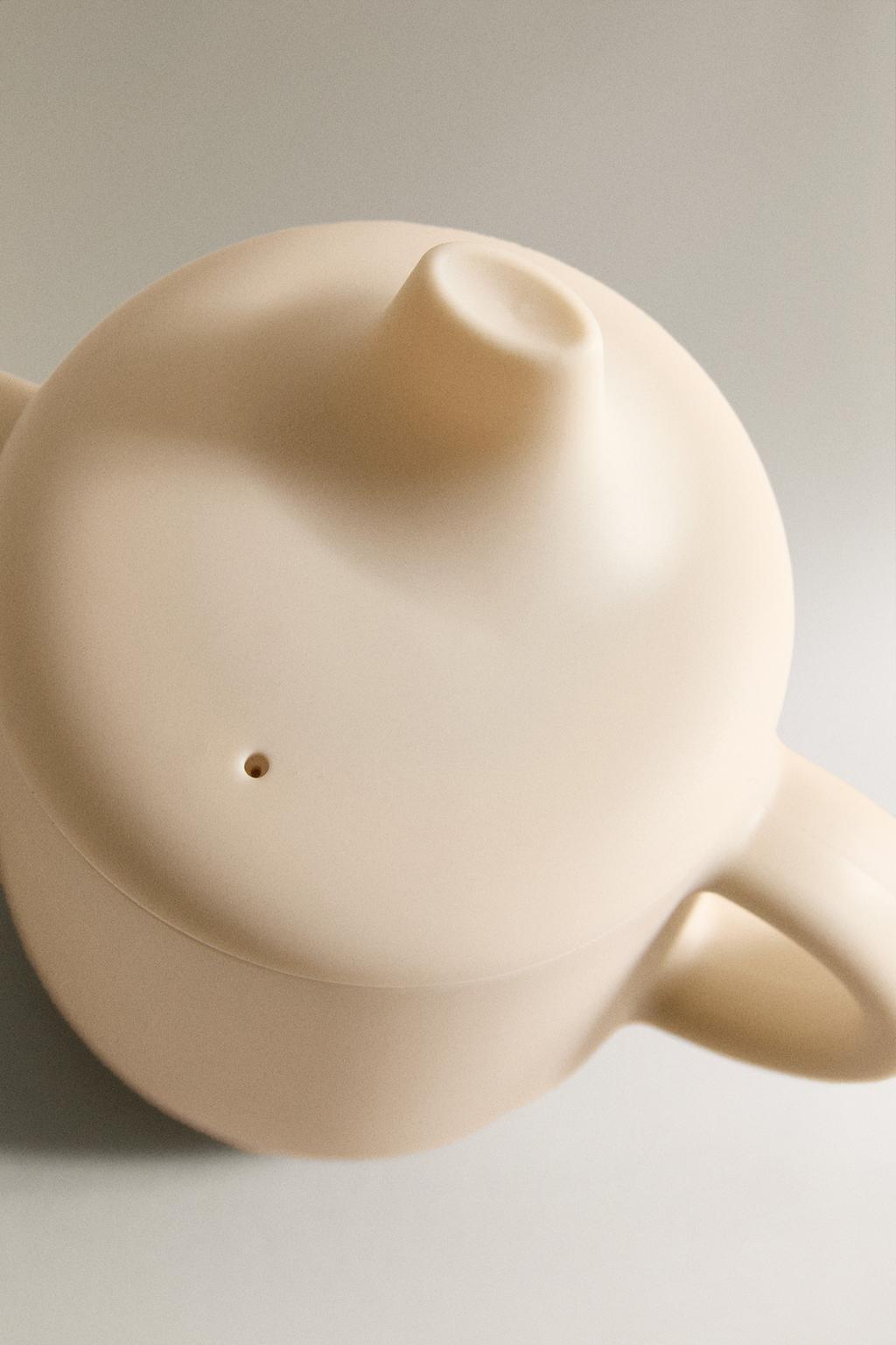 Детский силиконовый кубок для обучения с изображением кролика