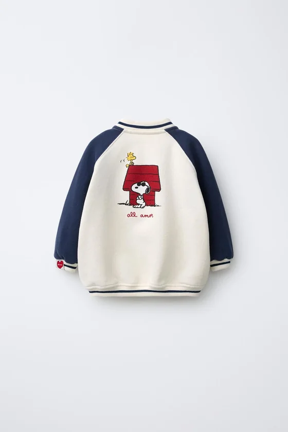 БОМБЕР ИЗ ФЛИСА SNOOPY PEANUTS™