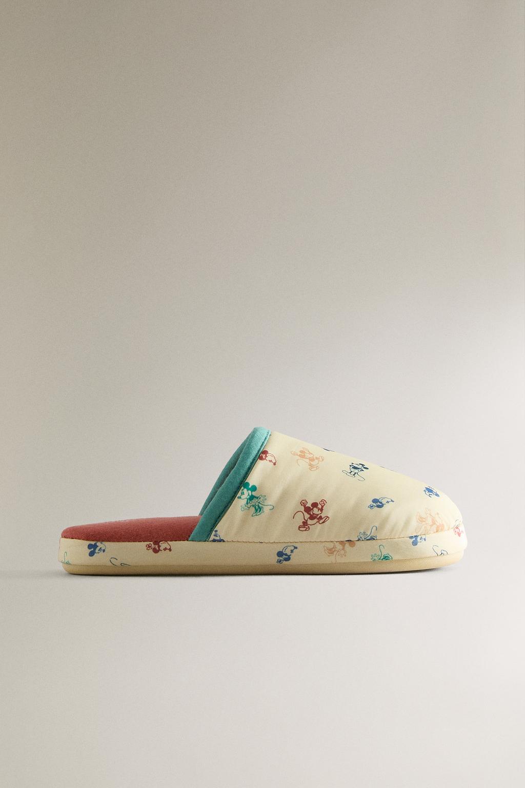 Детские тапочки-мюли с изображением микки и минни ©disney