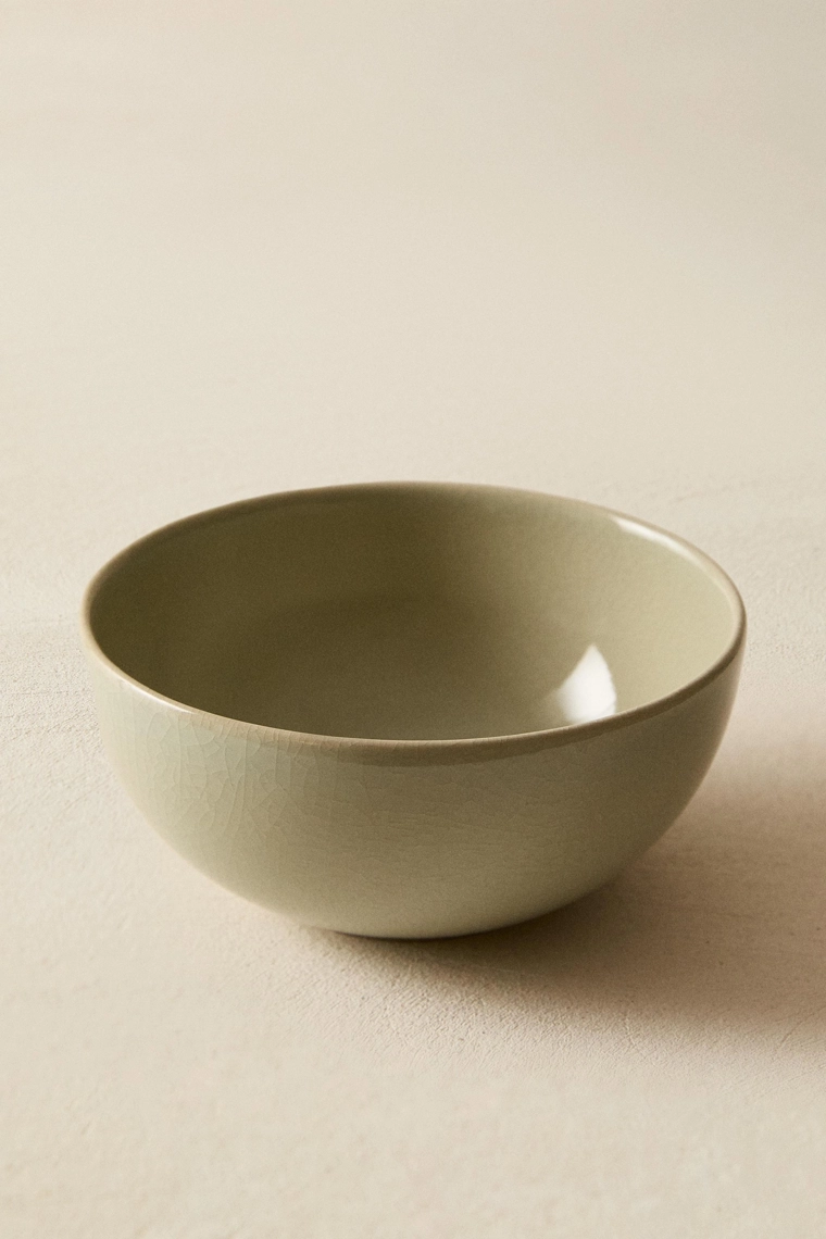 Эмалированная керамическая чаша