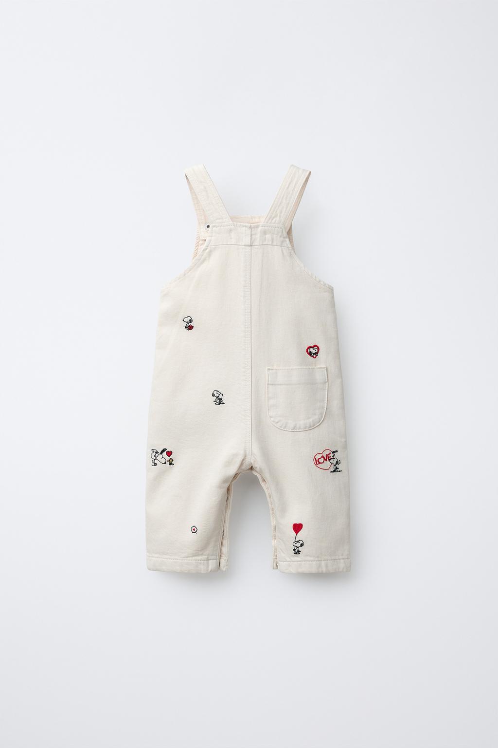 ДЛИННЫЙ КОМБИНЕЗОН ИЗ САРЖИ SNOOPY PEANUTS™