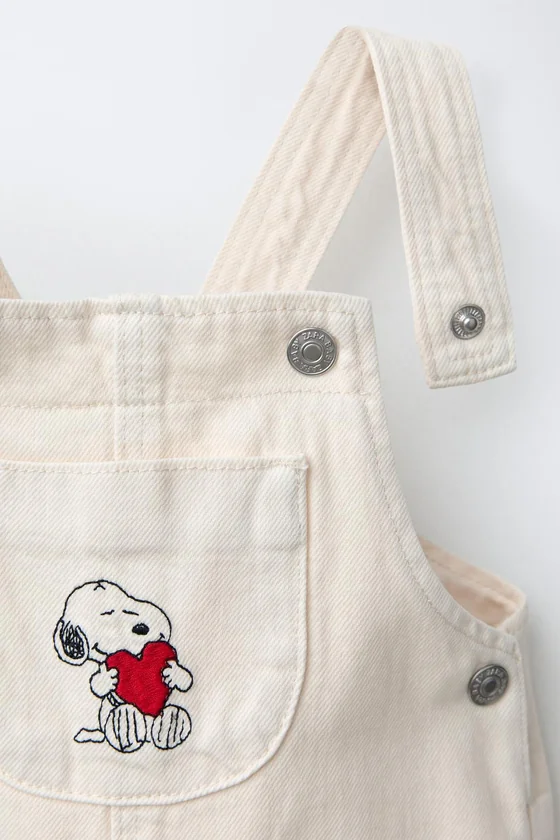ДЛИННЫЙ КОМБИНЕЗОН ИЗ САРЖИ SNOOPY PEANUTS™