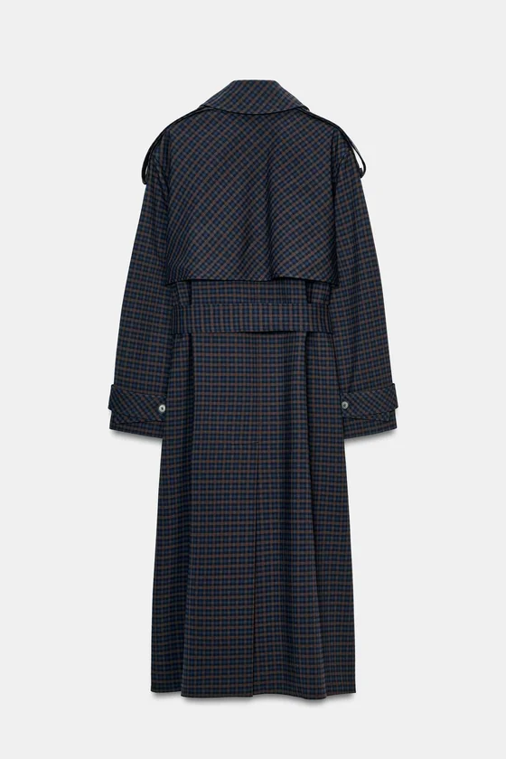ТРЕНЧ В КЛЕТКУ ZW COLLECTION LIMITED EDITION