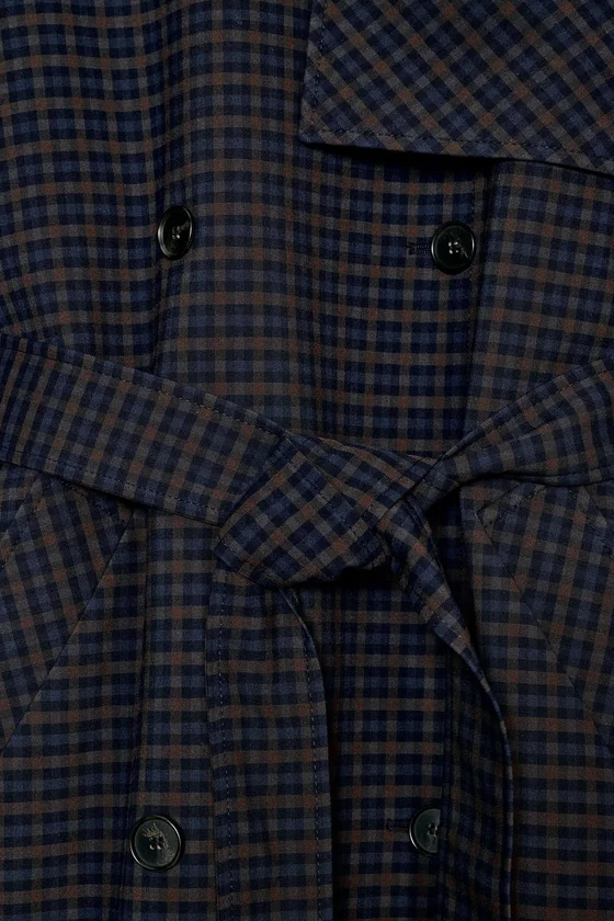 ТРЕНЧ В КЛЕТКУ ZW COLLECTION LIMITED EDITION