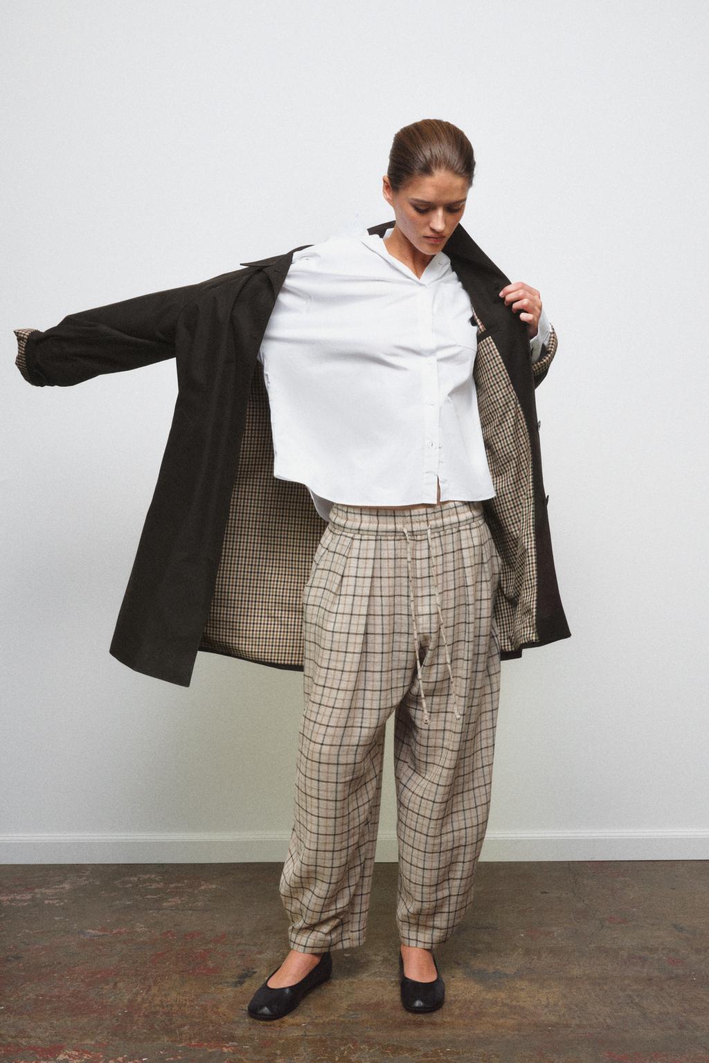 БРЮКИ В КЛЕТКУ — ZW COLLECTION