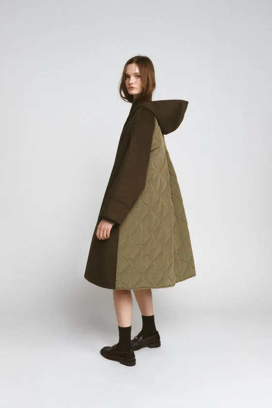 ПАРКА ИЗ СМЕСОВОЙ ШЕРСТИ ZW COLLECTION LIMITED EDITION