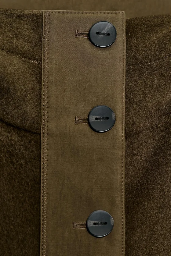 ПАРКА ИЗ СМЕСОВОЙ ШЕРСТИ ZW COLLECTION LIMITED EDITION