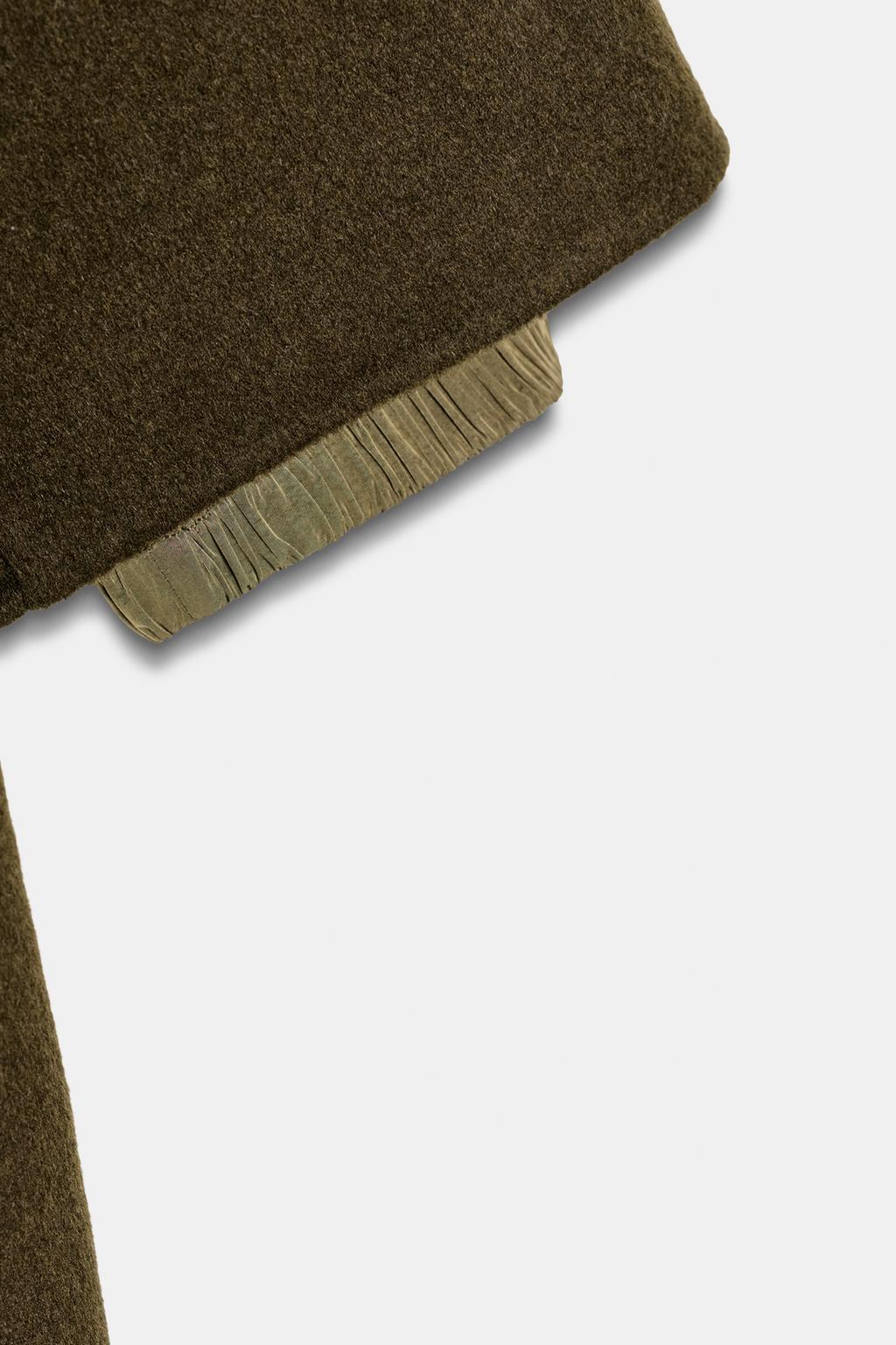 ПАРКА ИЗ СМЕСОВОЙ ШЕРСТИ ZW COLLECTION LIMITED EDITION