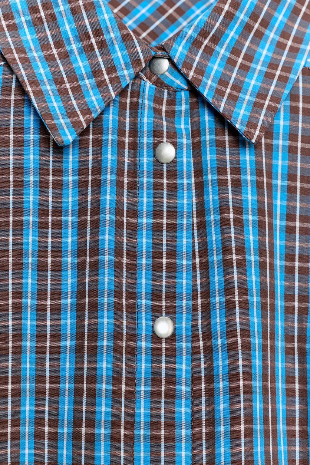 КОРОТКОЕ ПЛАТЬЕ В КЛЕТКУ С ВОЛАНАМИ И ПОЯСОМ